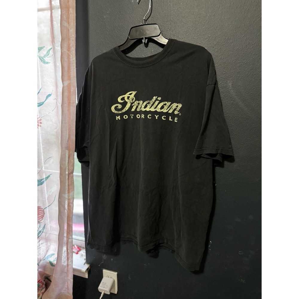 Indian Motorcycle Orlando Florida Graphic T-Shirt Black 2XL